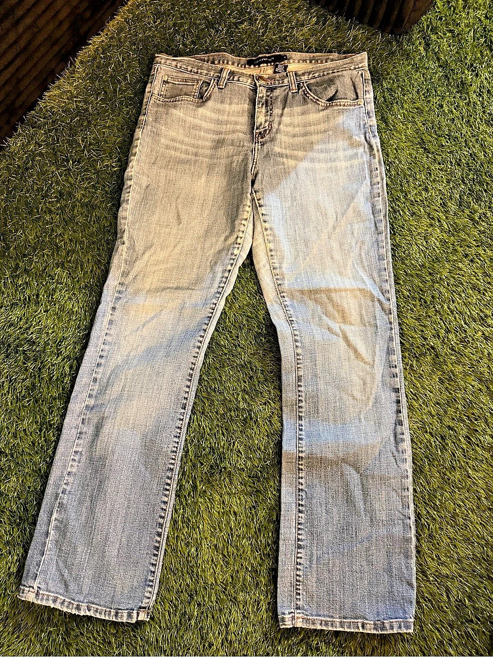Calvin Klein Jeans Boot Cut Jeans in Blue Waist 12